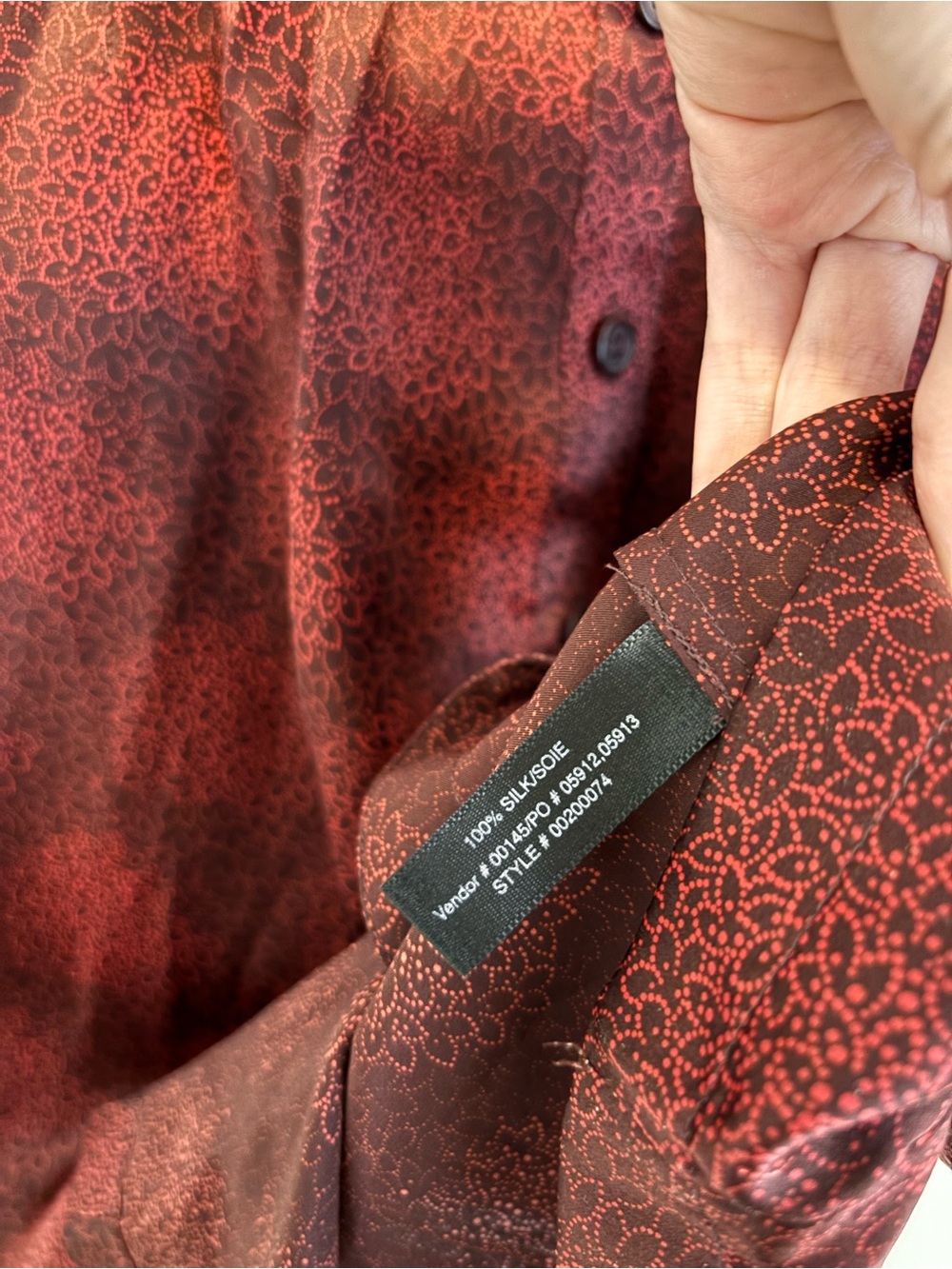 Club Monaco Button Down Silk Shirt Dress - Picture 4 of 6